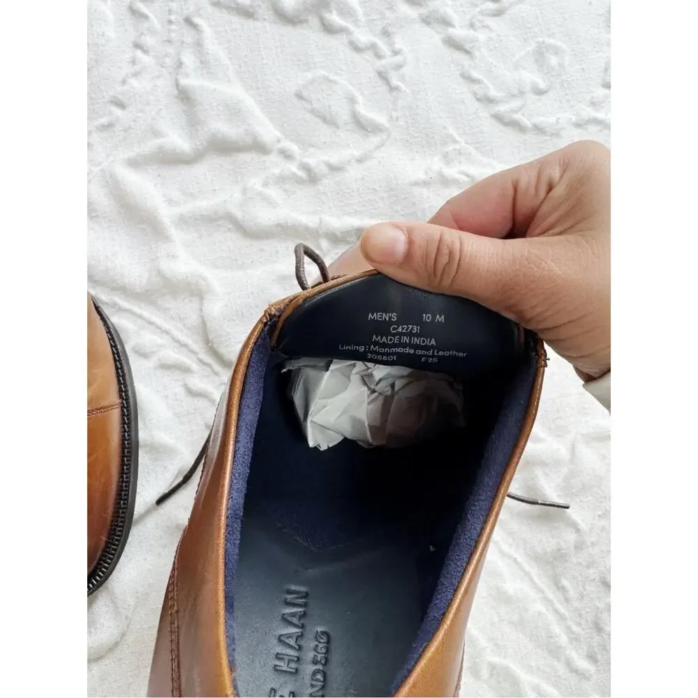 Cole Haan Men's Bedford Cap Toe Oxford Dress Shoe Size 10M